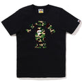 A BATHING APE Ladies' ABC CAMO COLLEGE TEE