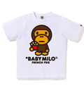 A BATHING APE BAPE KIDS BABY MILO FRENCH FRIES TEE