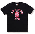 A BATHING APE Ladies' ABC CAMO COLLEGE TEE
