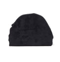 A BATHING APE APE HEAD SUEDE EMBOSSED POUCH