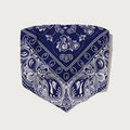 A BATHING APE Ladies' PAISLEY PATTERN BANDANA SCARF TOP