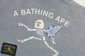 A BATHING APE Ladies' MULTI LOGO DENIM BOXY CROPPEDJACKET