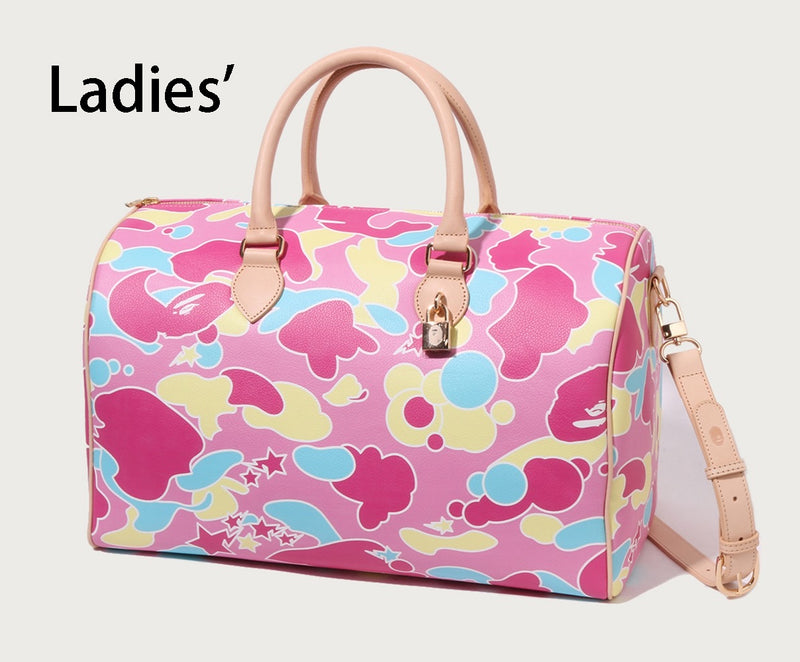 A BATHING APE Ladies' STA CAMO BOSTON BAG)