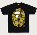 A BATHING APE BAPE CARD BIG APE HEAD TEE ( ONLINE EXCLUSIVE )