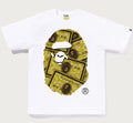 A BATHING APE BAPE CARD BIG APE HEAD TEE ( ONLINE EXCLUSIVE )