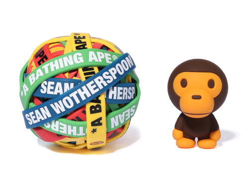 A BATHING APE BAPE x SEAN WOTHERSPOON CLASSIC RUBBER BAND BALL