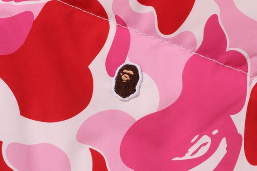 BAPE ABC Camo Reversible Down Vest Pink