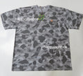 A BATHING APE HONEYCOMB CAMO TEE