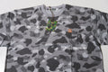 A BATHING APE HONEYCOMB CAMO TEE