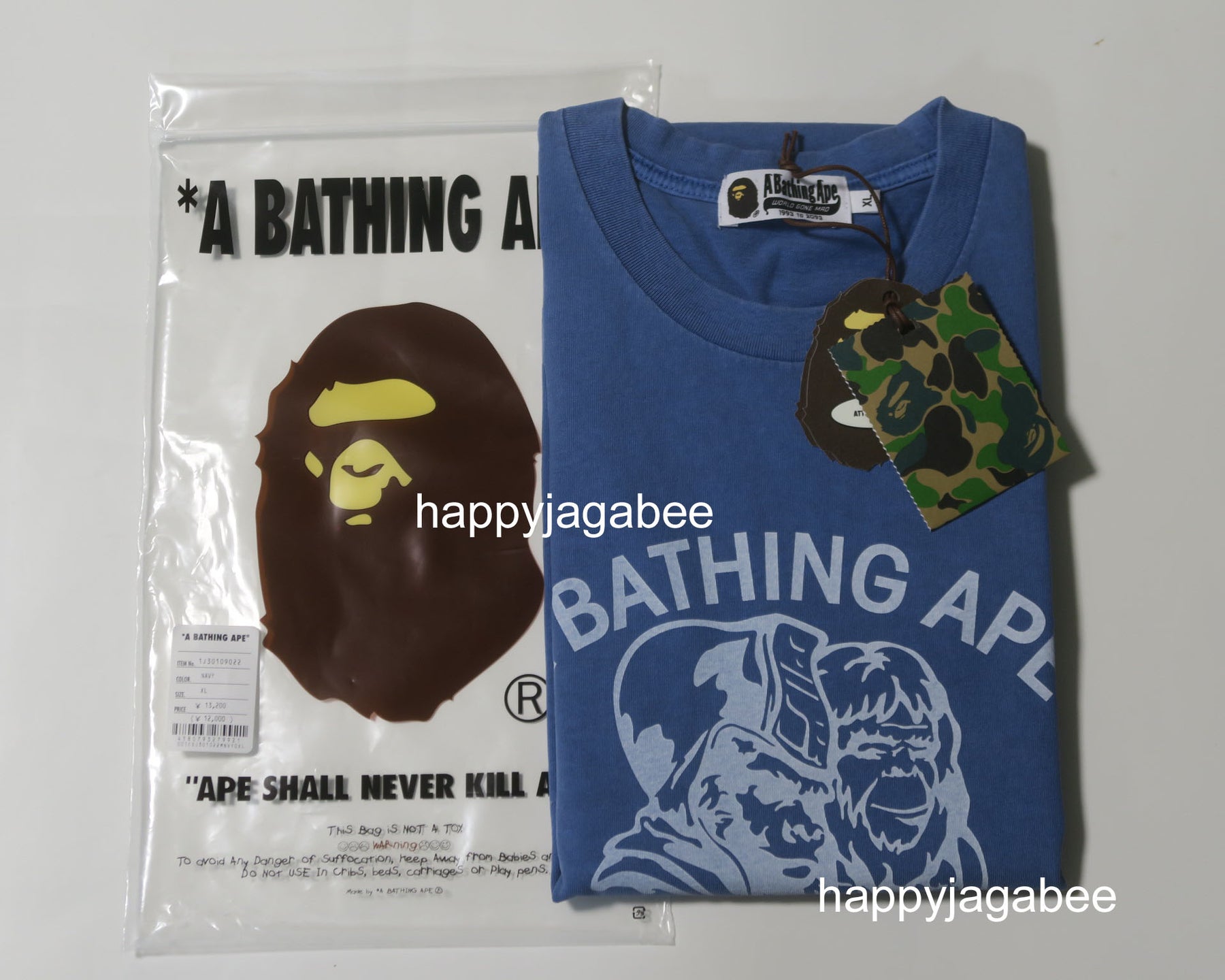 Bape Colors by Bathing Ape Relaxed Fit Tee Green