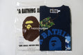 A BATHING APE ABC CAMO COLLEGE POCKET RELAXED TEE