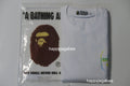 A BATHING APE GRADIENT T-BLOCK OVERSIZED TEE