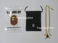 A BATHING APE Ladies' BAPE APE HEAD DOUBLE CHAIN NECKLACE