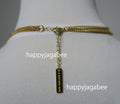 A BATHING APE Ladies' BAPE APE HEAD DOUBLE CHAIN NECKLACE