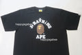 A BATHING APE NINJA COLLEGE TEE ( JAPAN LIMITED )