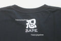A BATHING APE NINJA COLLEGE TEE ( JAPAN LIMITED )