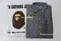 A BATHING APE A BATHING APE APPLIQUE BD LOOSE FIT SHIRT