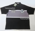 A BATHING APE COLOR BLOCKING OVERSIZED RUGBY POLO