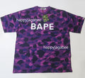 A BATHING APE COLOR CAMO BAPE TEE