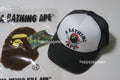 A BATHING APE APE CROSSBONE COLLEGE MESH CAP