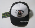 A BATHING APE APE CROSSBONE COLLEGE MESH CAP