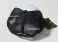 A BATHING APE APE CROSSBONE COLLEGE MESH CAP