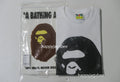 A BATHING APE APE HEAD INK PAINTING TEE ( JAPAN LIMITED )