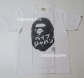 A BATHING APE APE HEAD INK PAINTING TEE ( JAPAN LIMITED )