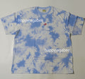 A BATHING APE CLOUD HEAD BLEACH DYE TEE