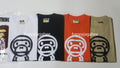 A BATHING APE BRUSH BABY MILO TEE