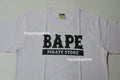 A BATHING APE BIG APE CROSSBONE COLLEGE TEE