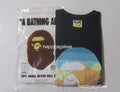 A BATHING APE A CAMPING APE APE HEAD TEE