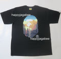 A BATHING APE A CAMPING APE APE HEAD TEE