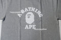 A BATHING APE BICOLOR COLLEGE TEE -ONLINE EXCLUSIVE-