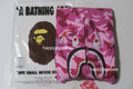 A BATHING APE Ladies' WOODLAND CAMO SHARK FULL ZIP HOODIE