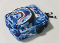 A BATHING APE ABC CAMO SHARK MINI BAG