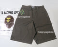 A BATHING APE ONE POINT LOOSE FIT CHINO SHORTS
