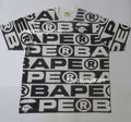 A BATHING APE LUX SPORT PATTERN OVERSIZED TEE
