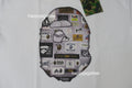 A BATHING APE MULTI LOGO BIG APE HEAD RELAXED FIT TEE