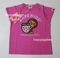 A BATHING APE BAPE KIDS STRAWBERRY MILO FRILL TEE