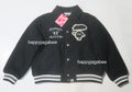 A BATHING APE Ladies' A BATHING APE MELTON VARSITY JACKET