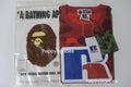 A BATHING APE × RUSSELL ATHLETIC BAPE x RUSSELL COLOR CAMO TEE