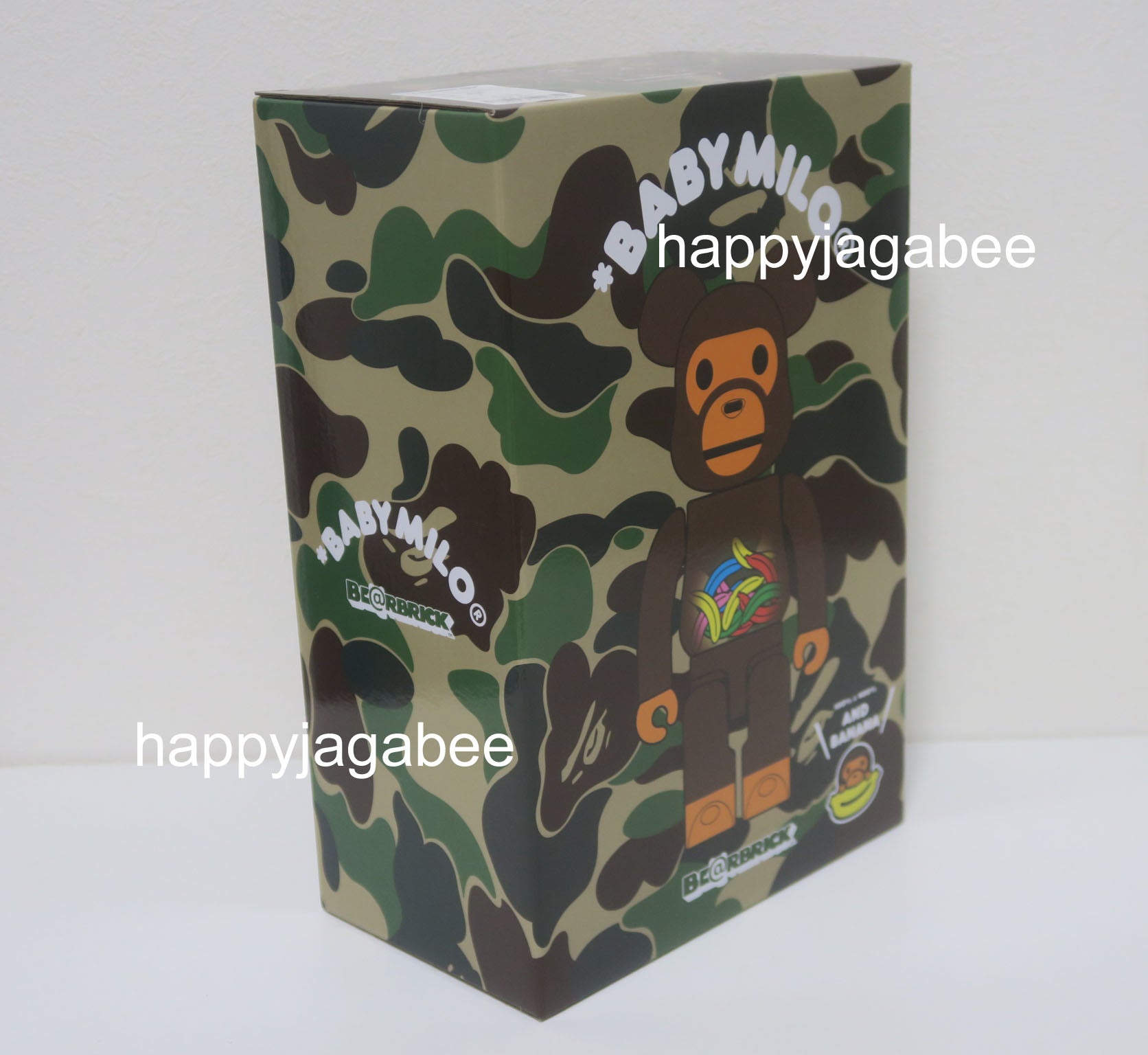 BE@RBRICK BABY MILO BANANA 100％ u0026 400-