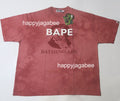 A BATHING APE TIE DYE BATHING APE TEE ( RELAXED FIT )