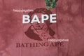 A BATHING APE TIE DYE BATHING APE TEE ( RELAXED FIT )
