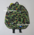 A BATHING APE BABY MILO STORE ABC MILO ALL FRIENDS CAMO BACKPACK