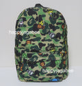 A BATHING APE BABY MILO STORE ABC MILO ALL FRIENDS CAMO BACKPACK
