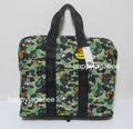 A BATHING APE BABY MILO STORE ABC MILO ALL FRIENDS CAMO FOLDABLE TRAVEL BAG