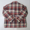 A BATHING APE BAPE CHECK CPO JACKET