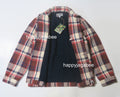 A BATHING APE BAPE CHECK CPO JACKET